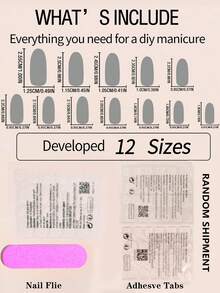 24 款金色法式椭圆形推入式假指甲，金色指尖和棕色渐变色展现个人优雅，简约风格，Y2K 小公主极简性感风格，适合女性和女孩日常使用，也是送给女性和女孩的精致礼物，配有小摩擦条和一块果冻胶 - 彩色 - 查看 5