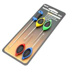 5x Carp Fishing Tool Baiting Needle Stainless Steel Bait Drill Pop Up Boilie Rigs  Splicing Needle Carp Hook Link Making Tools