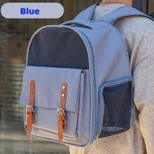 Sac à dos transporteur respirant pour chat et petit chien avec grande capacité - pour les propriétaires d'animaux de compagnie - convient pour la randonnée, la marche et les voyages - cadeau parfait pour les amateurs d'animaux