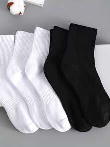 Kit 6 Pairs Of Youth Long Socks 40-46 - Multicolor - View 2