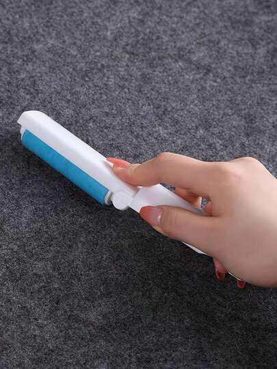 1/2/4pcs Reusable Cotton Lint Rollers, Washable Sticky Lint Rollers, Portable Folding Lint Rollers For Pet Hair, Portable Lint Remover For Furniture, Carpets, Clothes, Easy To Remove Dog And Cat Hair