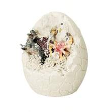 1套 - 恐龙化石蛋 - 软恐龙公仔 - 互动亲子玩具 - 动物模型 - 恐龙玩具 - 生日礼物 - 复活节礼物 - 万圣节礼物 - 圣诞节礼物 - 完美礼物 - 玩具 - 儿童玩具（挖掘工具颜色随机）