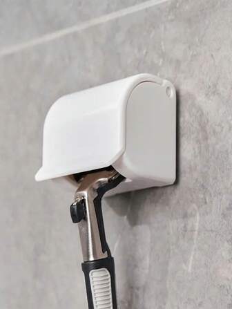 Shower Razor Holder And Electric Toothbrush Stand, No-Drill Storage Rack - Easy Bathroom Organization! Home Bathroom Decor Fall Decor Back To School