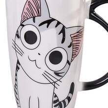 Taza Para Café Lindo Gato Gatito Chi De Cerámica Con Tapa - Multicolor - Ver 8