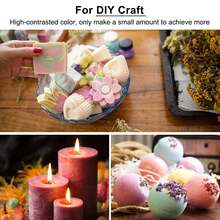 Plantilla de madera para pintura y pigmento