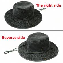 [ Tùy chỉnh ] 1 Mũ chống nắng ngoài trời tùy chỉnh dập nóng, Mũ chống nắng Unisex, Mũ chống nắng đi bộ đường dài, Mũ chống nắng chống chói - Nhiều màu - Xem 8