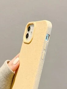 Yellow Edit Pink 3pcs/Pack Phone Case In Different Colors Compatible With IPhone - Multicolor - View 4