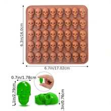 1 件迷你趣味南瓜硅胶巧克力模具橙色南瓜形状万圣节模具适用于软糖蛋糕糖果果冻 DIY 万圣节感恩节烘焙万圣节装饰万圣节派对礼品万圣节派对用品万圣节万圣节装饰万圣节装饰品万圣节家居万圣节派对万圣节派对 - 橘色 - 查看 18