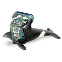 Super Realistic Vinyl Toy Orca Whale Aquatic Animal - màu đen - Xem 4
