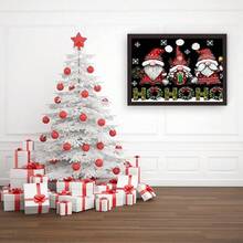 1 Bức Tranh Không Khung Gnome Nghệ Thuật Sơn Giáng Sinh Nghệ Thuật, Tranh Nghệ Thuật Và Thủ Công Để Trang Trí Nhà Cửa - Nhiều màu - Xem 6