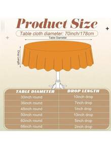 1pc Round Sequin Tablecloth, Glitter Gold Draping Sequin Fabric Tablecloth For Wedding, Birthday Party, Bridal Shower