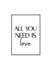 1pc Văn bản động lực Nghệ thuật tường Trích dẫn Tranh vải Áp phích và bản in Hình ảnh tường Bắc Âu cho phòng khách Trang trí nhà Không có khung - Nhiều màu - Xem 42