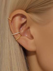 1Pc 925 Sterling Silver Earring For Women 2024 Piercing Stud Earring Romantic Suitable For Party Bridal Jewelry Fine Jewelry