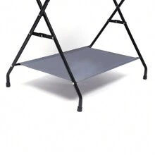 Baby Folding Changing Table Massage Table With 3 Compartments Max 15kg Grey--80 * 63 * 96cm - Grey - View 9
