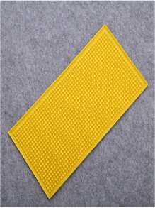 1 pieza 30 x 15 cm Alfombrilla rectangular de PVC suave y de goma, Almohadilla de goma gruesa, Alfombrilla antideslizante y resistente al agua para cocina, bar, KTV, cafetería, disponible en múltiples colores - Multicolor - Ver 15