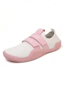 室内软底健身鞋适合深蹲、硬拉、跳绳、运动、女士赤脚瑜伽防滑秋冬平底交叉训练运动鞋 - 粉色 - 查看 6