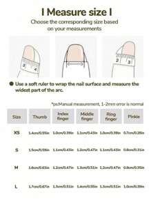 Bộ 10 miếng dán móng tay hình mắt mèo hình thoi màu cà phê tối giản vẽ tay, bộ nghệ thuật móng tay đeo được, thích hợp cho hàng ngày, hẹn hò và tụ tập - Nhiều màu - Xem 9