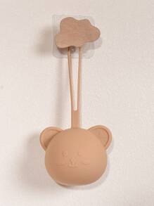 1 件定制硅胶奶嘴收纳盒，卡通熊图案，防污染防丢失便携式奶嘴架，冬夜礼物，开学冬季礼物创意男孩女孩情人节，多功能，装饰性，字母，纯色，精致，多彩，可爱，迷人，休闲，定制，个性化，独特，定制，婴儿礼物，送给他的理想礼物，送给她、儿子、女儿的理想礼物 - 彩色 - 查看 11