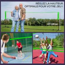 Ensemble de badminton - Vert - Voir 5
