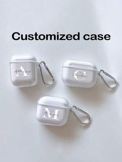 1 szt. Dostosowany tekst nazwy Akcesoria do słuchawek Hak kompatybilny z Apple Airpods 1/2, Airpods Pro, Airpods 3, Airpods 4 Niestandardowy, spersonalizowany, wyjątkowy, dostosowany Idealne prezenty dla niego, idealne prezenty dla jej chłopaka, dziewczyny, rodziny, przyjaciół, dziadków, pary, miłośników zwierząt Na rocznice, urodziny, ukończenie szkoły, wesela, bal maturalny, dzień matki, dzień ojca