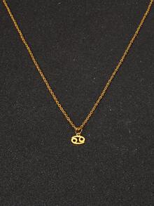 1Mảnh Dây Chuyền Cung Hoàng Đạo 12 Cung Hoàng Đạo Màu Vàng Mặt Dây Chuyền Chòm Sao Bằng Thép Không Gỉ Màu Vàng Dây Chuyền Choker Cho Nữ Trang Sức Thời Trang Sinh Nhật Bằng Thép Không Gỉ Cung Hoàng Đạo 12 Cung Hoàng Đạo Dây Chuyền Choker Mặt Dây Chuyền Bạch Dương Thiên Bình Sư Tử Quà Tặng Sinh Nhật Mới Dây Chuyền Chòm Sao Tự Làm Có Thể Tháo Rời Cho Nữ Thiết Kế Phong Cách Cổ Điển 12 Cung Hoàng Đạo Dây Chuyền Bằng Thép Không Gỉ - Dây chuyền inox 12 chòm sao - Xem 7