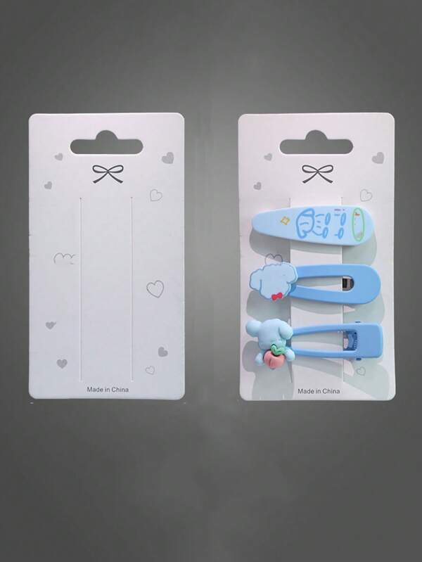 10/30/50pcs Gift Packaging Card For Hair Clips, Brooch, Jewelry Display