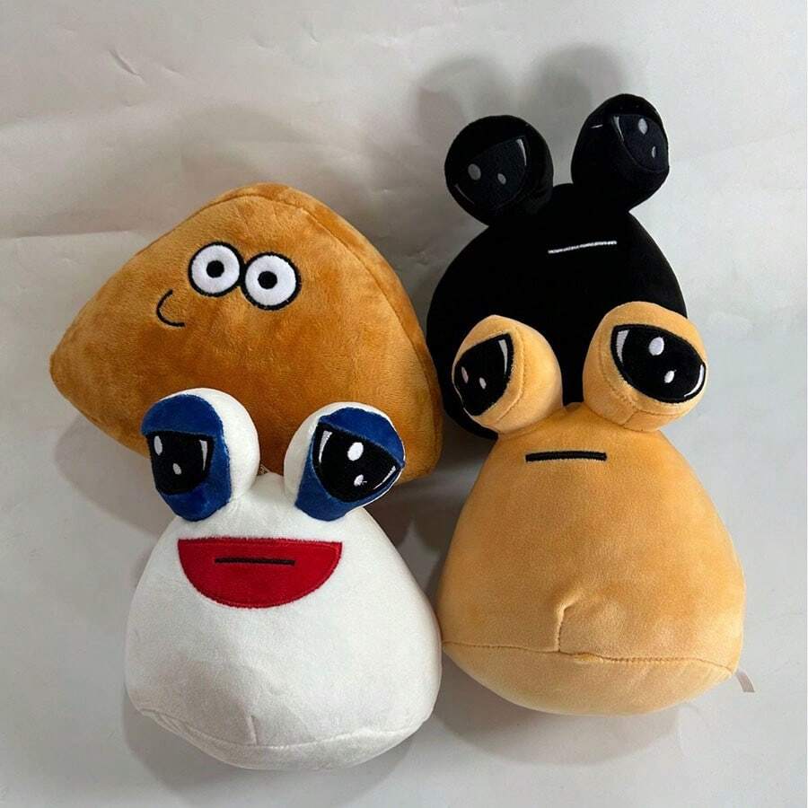 Cute Alien Pou Plush Stuffed Doll Doll - Multicolor - View 1