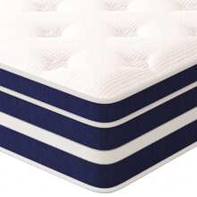 12-Inch King Queen Full Twin Size Mattress,Memory Foam And Innerspring Hybrid Mattresses Bed In A Box,Cama Queen,Medium(Not Too Plush Or Firm) ,10Inch/14Inch Thickness,Euro Top Cooling Technology Edge Support Low Motion Transfer Breathable Construction Pocket Coil CertiPUR-US
