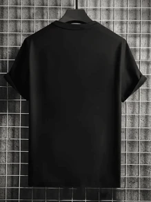 Gothic Atrocity Streetwear T-Shirt Round Neck 100% Cotton Premium Mesh - màu đen - Xem 2