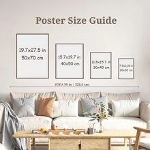Conjunto de 6 impresiones de arte en lienzo sin marco en tono beige de luna, carteles de arte de línea abstracta minimalista decorativa para pared con estilo bohemio y moderno del siglo medio, regalo ideal para dormitorio y sala de estar, decoración impermeable para pared de lienzo para el hogar y el dormitorio
