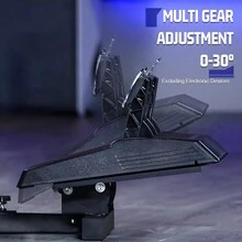 Minneer Racing Steering Wheel Stand With Racing Seat Adjustable Racing Simulator Mount For G27 G29 G920, T300 Race Car Seat, Wheel Shifter Pedals NOT Included - Red - View 4