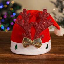 圣诞鹿角圣诞帽闪亮家庭成人节日装扮派对装饰购物中心活动礼物帽生日家居装饰圣诞装饰房间装饰冬季 - 彩色 - 查看 10