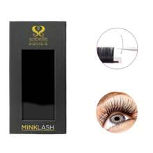 Box Of 16 Eyelashes Natural Classic Mink Lash 0.15 C 14 Sobelle - 自然纖長款 - 查看 2