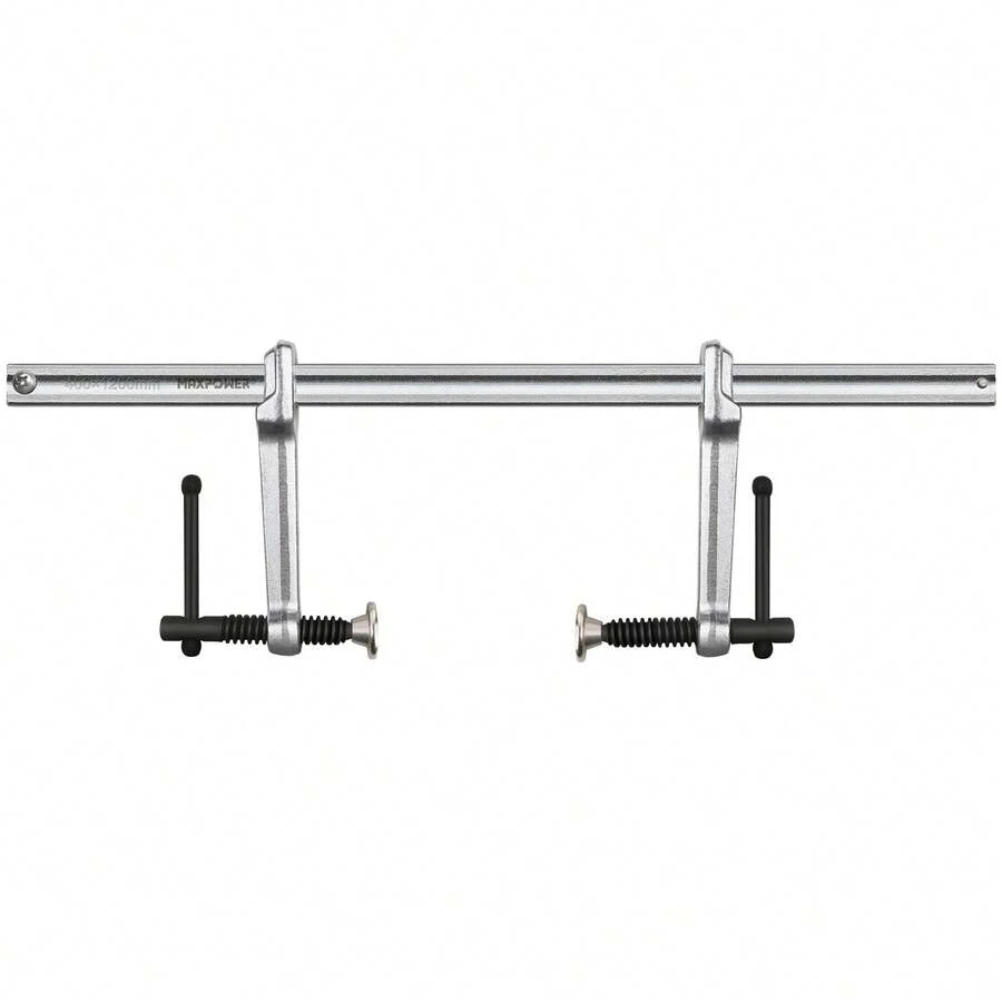 Multifunctional F Clamp, Heavy Duty Welding Clamp, 15 3/4" Double Force Welding Bar Clamp - Max Clamping Force 1200 LBS, Metal Clamp For Welding, Metalworking, Woodworking - 尺寸15 ³/₄" - 查看 1