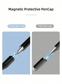 DANYCASE 3-In-1 Universal Rubber Disc Stylus Pen, Compatible With Tablets, Smartphones, IPad Pro, IPad Mini, , , , Surface And Chromebook