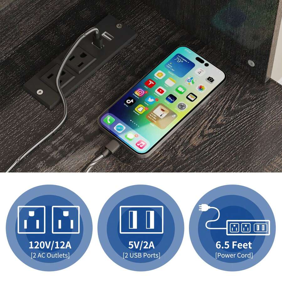 Estantería para horno de cocina con papelera, y soporte para