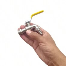 Garden Faucet Tank Yard Ball Metal 1/2 Inch - 白色 - 查看 4