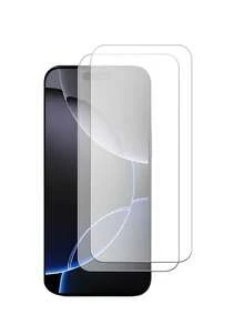 2 miếng kính cường lực bảo vệ màn hình chống sốc tương thích với các mẫu Apple IPhone 16/16Plus/16Pro/16Promax - Trong sáng - Xem 31