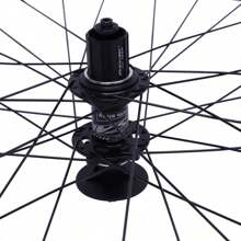 SHZICMY Mountain Bike Wheelset 27.5 Inch, Aluminum Alloy Rim Disc Brake MTB Wheelset, Quick Release Front Rear Wheels Black Bike Wheels Carbon Hub MTB Wheels Fit 7-11 Speed Cassette 27.5" Mountain Bike Wheelset Rim Disc Brake MTB Wheelset Aluminum Alloy - Black - View 7