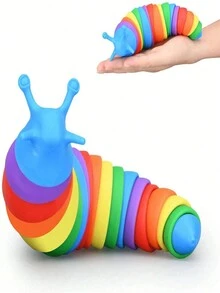 Stress Relief Toys Strange Vent Toy Snail Snail Bug Caterpillar - Multicolor - View 3