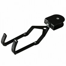 SPORTNOW Élévateur de vélo support vélo plafond fixation murale ascenseur vélo avec poulie mécanisme de verrouillage capacité de chargement 20 kg acier noir - Schwarz - Übersicht 8