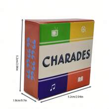 Después de la cena, el iniciador de la conversación entretiene con "Rompecabezas de palabras", un set de 50 cartas de juego para reunión familiar y regalos navideños, un regalo para juegos