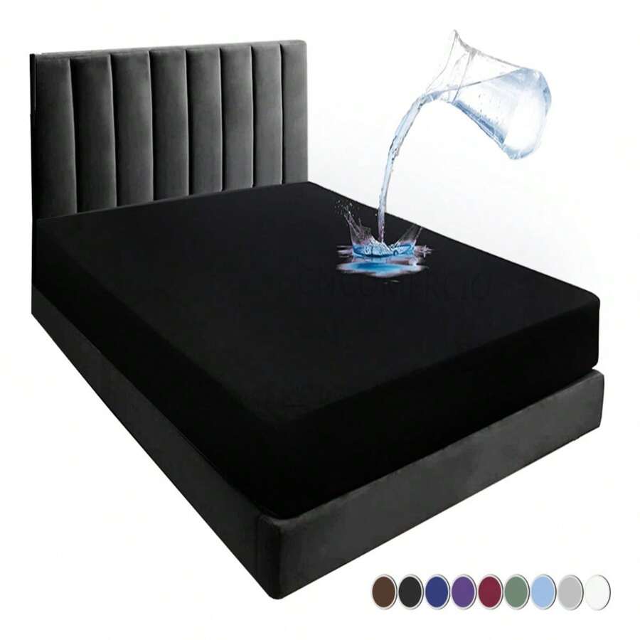 Protector De Colchón Impermeable Transpirable Tamaño Matrimonial