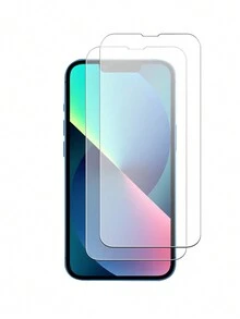 2 miếng kính cường lực bảo vệ màn hình chống sốc tương thích với các mẫu Apple IPhone 16/16Plus/16Pro/16Promax - Trong sáng - Xem 10