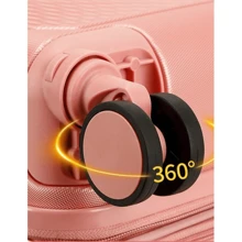 ACO 2024 New Men's And Women's Luggage Suitcase 20-Inch Boarding Case Strong And Durable Code Thickened Travel Case Maderial New - 銀色 - 查看 3