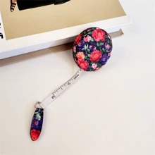 1pc 2m/78.74in Soft Tape Measure, Retractable Ruler For Sewing, Body, Waist Measurement, Mini Cloth Measuring Tape