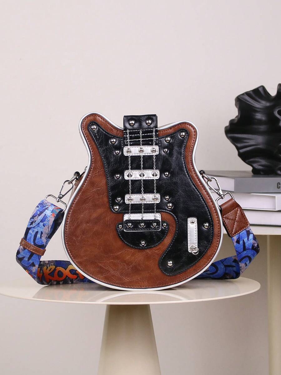 2024 New Personality Y2K Babe Retro American Small Size Guitar Case