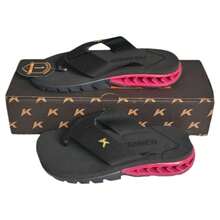 Kenner Rakka Women's Rubber Sole And EVA Insole - Hồng/Đen - Xem 3