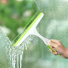 1 pièce Nouveau racloir en verre pour la maison et la salle de bain, nettoyant pour fenêtre de voiture, brosse de nettoyage pour carrelage mural et sol. Décoration de salle de bain, décoration d'automne, retour à l'école