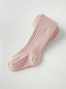 1 đôi quần tất tối giản, quần legging cho bé gái và trẻ sơ sinh, trang phục thể thao ngoài trời thường ngày, phù hợp cho mọi mùa, có thể phối cùng váy. - Hồng - Xem 6